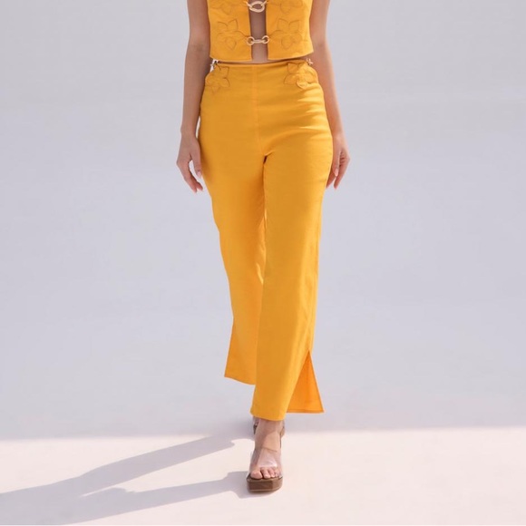 SS-GAIA PANT SET- MONSTERA
